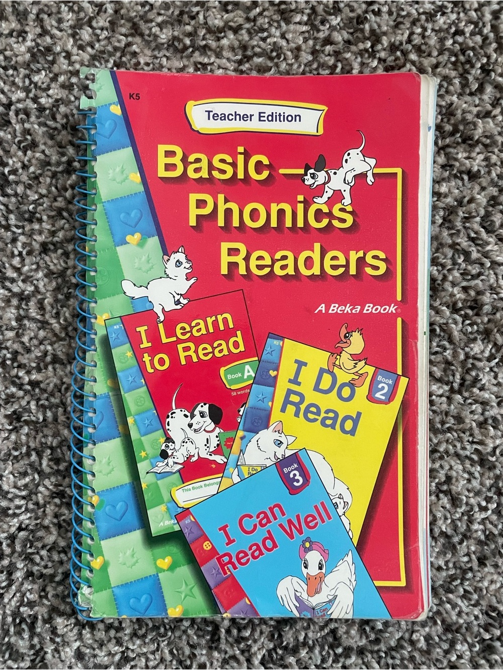 Abeka Basic Phonics Reader Teachers Edition - K5